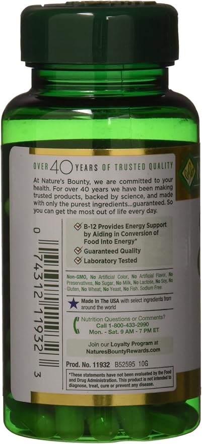 Nature's Bounty - Ginseng Complex Plus Royal Jelly - 75 Capsules