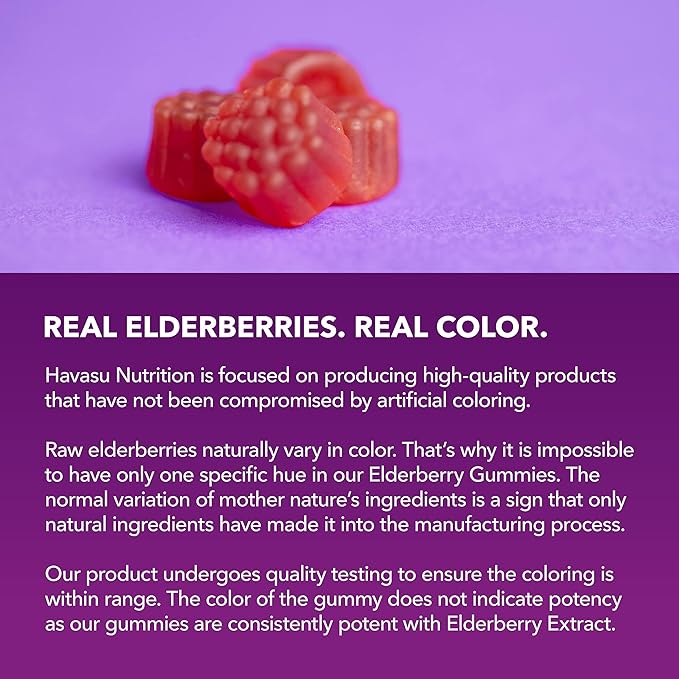 Sambucus Elderberry Gummies for Adults - Immune Support Supplement with Vitamin C and Zinc - Enhanced Formula for Daily Defense - 60 Count, 1 Month Supply, Berry Flavor - Convenient Wellness