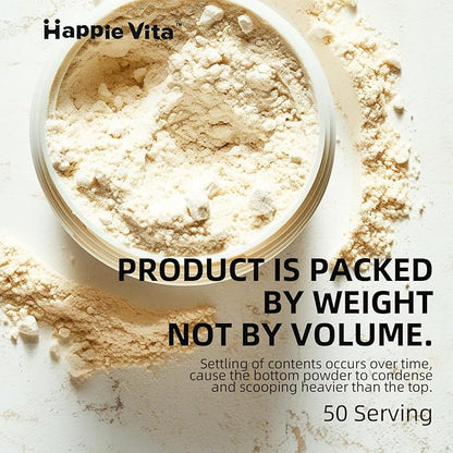 Multi Collagen Peptides Powder, Type I, II, III, V, X Hydrolyzed Collagen Protein Powder with Biotin, Hyaluronic Acid, Vitamin C for Healthy Hair, Skin, Nails, Joint, Unflavored 1.1 lbs