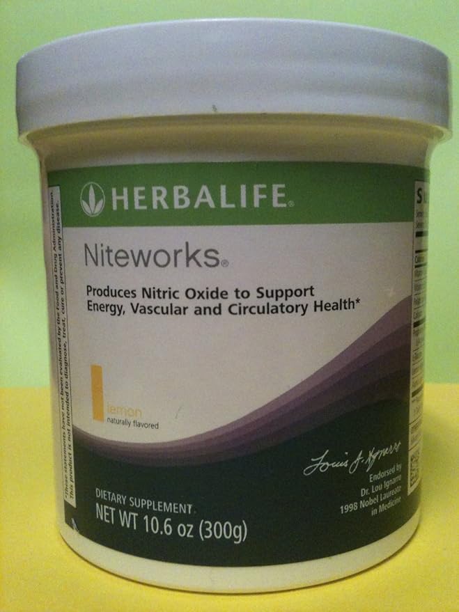 Herbalife Niteworks Powder Mix – Orange-Mango, 30-day supply