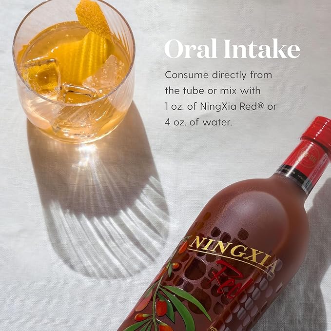 Young Living NingXia Nitro | 1 Pack (14 Sachets) | Energizing Wolfberry Drink with Green Tea & Korean Ginseng | Supports Focus, Energy & Physical Fitness