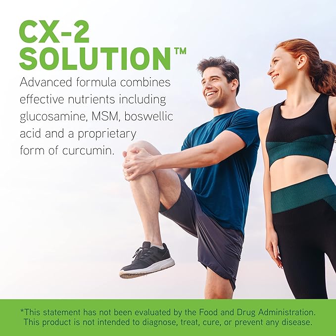 DAVINCI Labs CX-2 Solution - Dietary Supplement to Support Muscle Function, Joint Health, Hydration and Flexibility* - with Glucosamine HCl, MSM, Sea Cucumber, and More - Gluten-Free - 180 Capsules