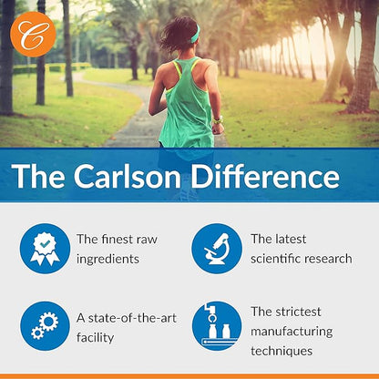 Carlson - L-Arginine, 675 mg, Promotes Healthy Circulatory & Cardiovascular System, 90 capsules