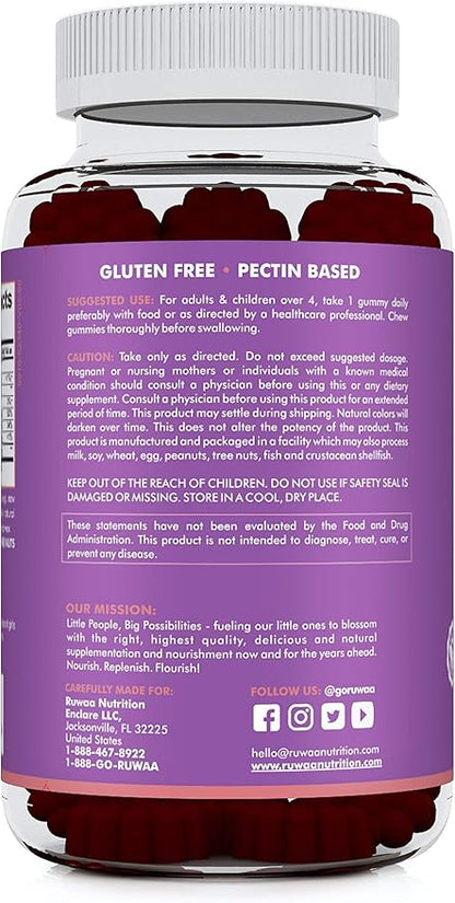 Sambucus Elderberry Gummies for Kids with Zinc & Vitamin C: Antioxidant, Immune Support Vitamins, Supports Immune System Health: Vegetarian, Gluten Free, Gelatin Free (3)