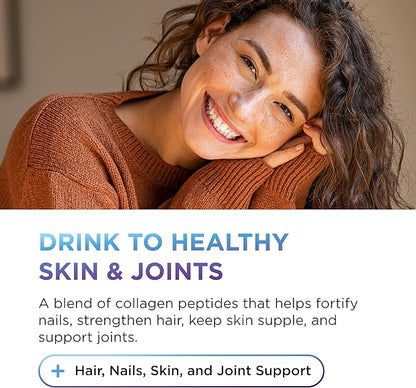 DR. EMIL NUTRITION Collagen Peptides Powder - Hot Cocoa Flavored Collagen Powder for Women - Collagen Supplements for Hair, Skin & Nails with Hyaluronic Acid - 9g Protein per Serving