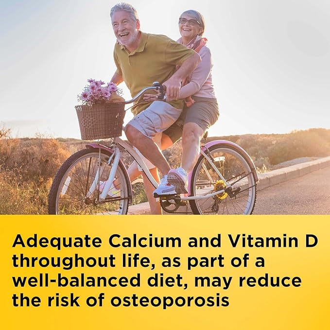 Nature Made Calcium 600 mg with Vitamin D3, Dietary Supplement for Bone Support, 100 Softgels