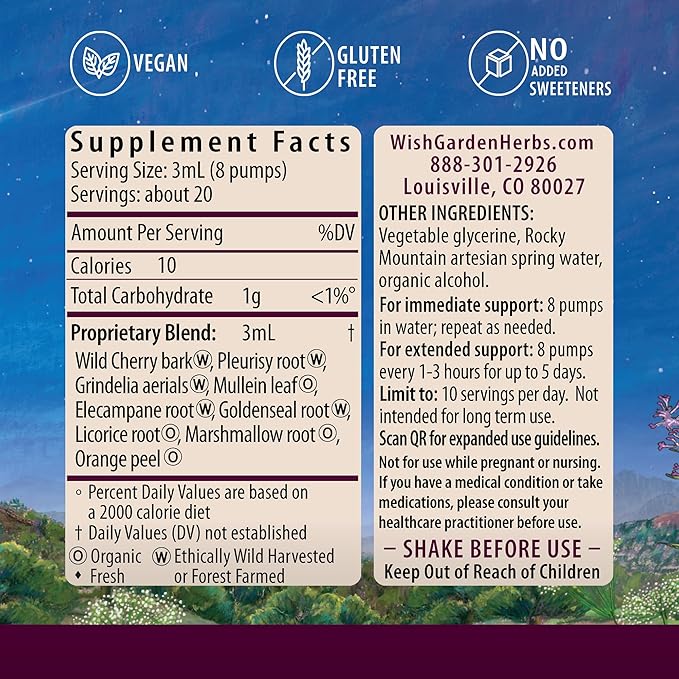 WishGarden Serious Cough, 1 FZ