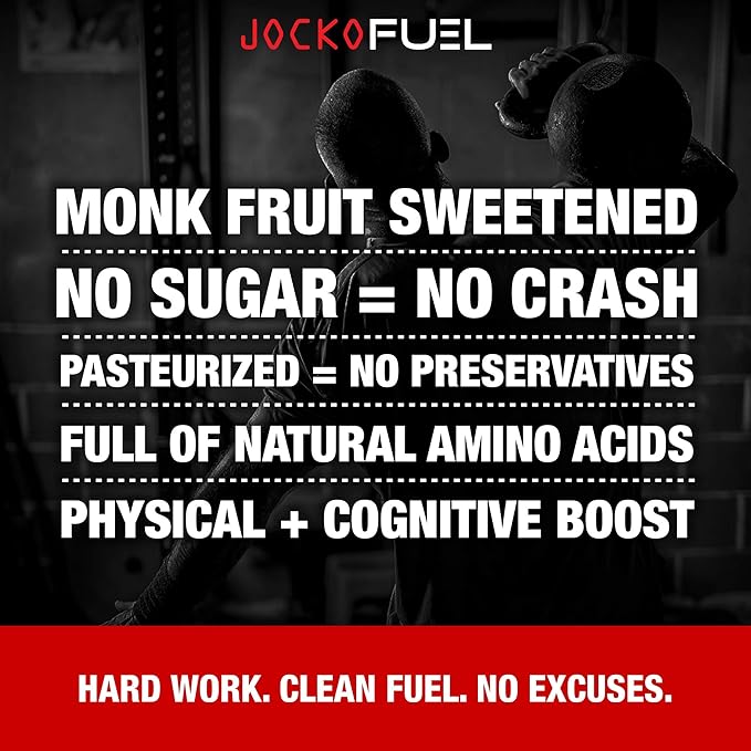 Jocko GO Energy Drink - KETO, Vitamin B12, Vitamin B6, Electrolytes, L Theanine, Magnesium- Energy Boost, Sugar Free Nootropic Monk Fruit Blend - 12 Pack (Lemon Lime)