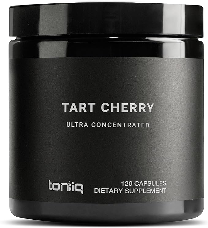 Tart Cherry Capsules - Ultra High Potency 52:1 Extract - Highly Concentrated - Third-Party Lab Tested for Purity & Quality - 120 Capsules