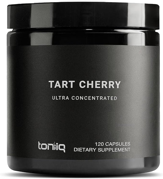 Tart Cherry Capsules - Ultra High Potency 52:1 Extract - Highly Concentrated - Third-Party Lab Tested for Purity & Quality - 120 Capsules