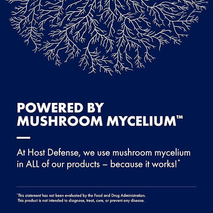 Host Defense MyCommunity Capsules - 17 Species Blend Mushroom Supplement for Immune Support - Herbal Aid with Lion's Mane, Reishi. Chaga, Cordyceps, Turkey Tail & More - 120 Capsules (60 Servings)*