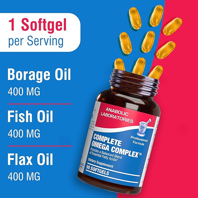 Fish Oil Omega 3 6 9 Supplement - Full Spectrum Clinical Formula Fish Oil Pills with Omega-3 Fatty Acids EPA & DHA plus GLA ALA Oleic Acid and More for Brain Heart & Overall Health - 90 Day Supply