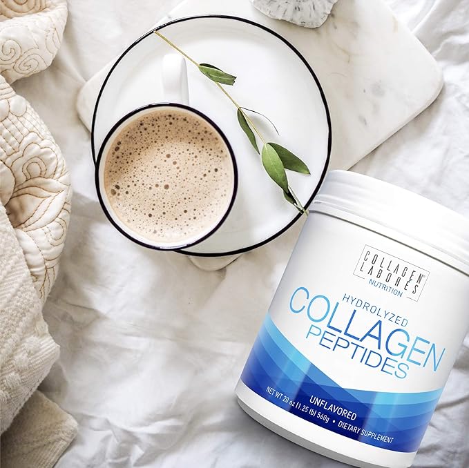 Pure Hydrolyzed Collagen Peptides (20 oz) – Unflavored Collagen Powder - Pasture-Raised, Grass-Fed, Keto & Paleo-Friendly, Non-GMO, Gluten-Free – GMP Certified – Easy to Mix (1)