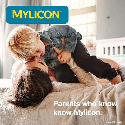 MYLICON Children's Tummy Relief for Kids, 24 Cherry Flavored Chewable Tablets