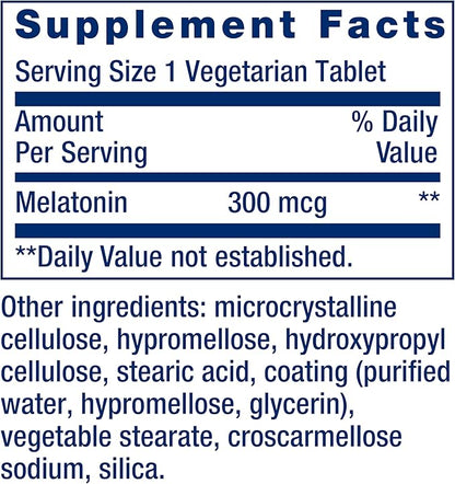 Life Extension DHEA 25mg and Melatonin 6 Hour Time Release 300mcg - 100 Capsules and 100 Tablets