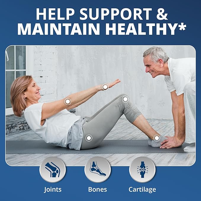 Joint Health Triple Strength | Glucosamine, Chondroitin & MSM, Joint Support Supplement, 120 Coated Tablets
