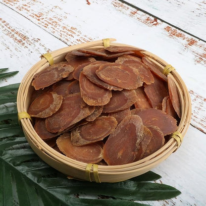 Wild Organic Korean Ginseng Red Panax Dried Korean Red Ginseng Roots Slice Red Ginseng Tablets 15 Years (250 g(0.55 Pound))