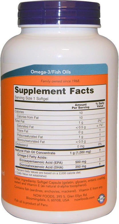 Now Foods Now Foods, (3 Pack) Ultra Omega-3, 180 Softgels