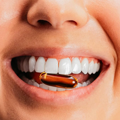 True Grace Omega-3 Fish Oil - 180 Softgels, Refill Pouch - 1400 mg EPA + DHA - Brain, Heart, Joint & Immune Health - Organic, Gluten Free, Soy Free