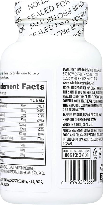 365 by Whole Foods Market, B – 50 Complex, 180 ct