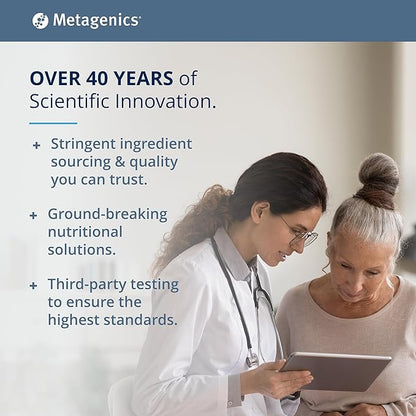 Metagenics Vitamin D3 + K - for Immune Support, Bone Health & Heart Health* - Vitamin D with MK-7 (Vitamin K2) - Non-GMO - Gluten-Free - 60 Softgels - 10,000 IU