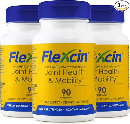 Flexcin Joint Health & Mobility Formula with CM8-3 Pack (270 Capsules)