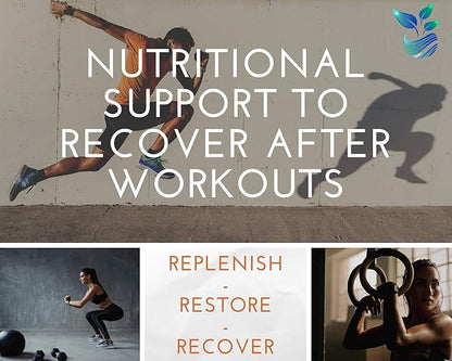 Dietary Supplement - with Vitamin D3, Calcium HMB, Zinc & Bromelain - Support Post Surgery Recovery, Workout, Sports & Exercise Injuries - Natural Immunity Booster - 120 Capsules per Bottle