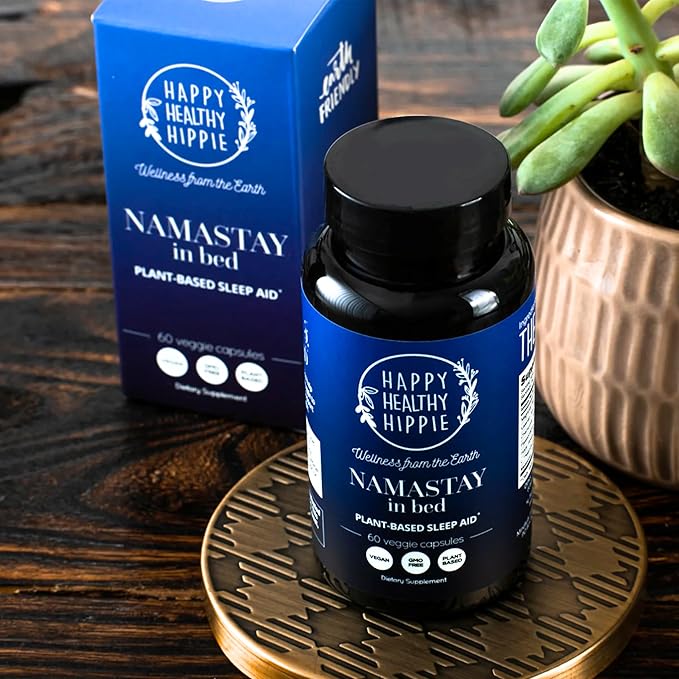 Natural Sleep Aid for Adults – Valerian Root Capsules, Melatonin 0.5mg, L Theanine Supplement, Chamomile, Passionflower, Magnolia Bark | Non-Groggy, Plant-Based Pills | 60 Ct