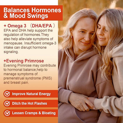 Womens Multivitamin Gummy with Omega 3（DHA/EPA), Vitamin D3 K2, Calcium, Inositol, Daily Womens Vitamin A C E B Complex, L-MethylFolate, Methyl B12,Sugar Free Methylated Multivitamins Minerals, 120Cts