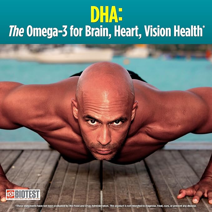 Biotest Flameout DHA-Rich Fish Oil - 4200 mg Omega 3-180 Softgels (60 Day Supply)