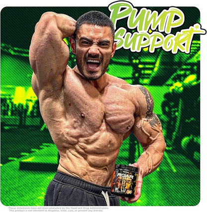 Rule 1 R1 Roar - Pre-Workout Powder with Creatine, Beta-Alanine, Citrulline, Electrolytes & Caffeine (Servings, Lemon Lime)