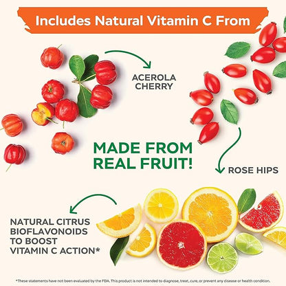 Purely Holistic Vitamin C 1000mg + Organic Elderberry Syrup Bundle - 365 Vegan Capsules + 16 fl oz - with Rosehip, Acerola Cherry, Propolis Echinacea & More - Made in USA