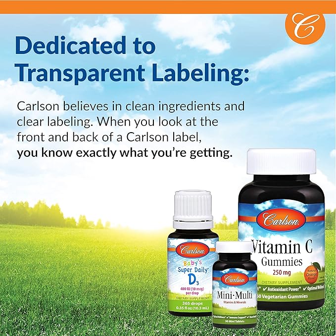Carlson - B-50 Gels, Vitamin B Complex, Energy Production, Cellular Support & Optimal Wellness, 50 Softgels