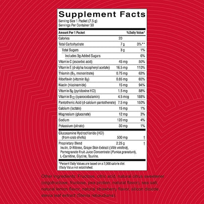 Nature's Sunshine Solstic Revive, 30 Packets | Post Workout Recovery Drink with Vitamin C, Vitamin E, and Calcium to Support Bone Health and Replenish Important Nutrients