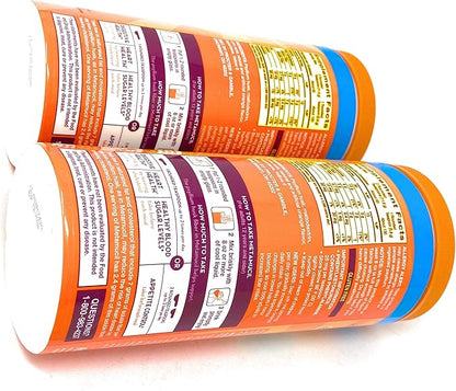 Metamucil Sugar Free Fiber Supplement, Orange Smooth 260 Servings