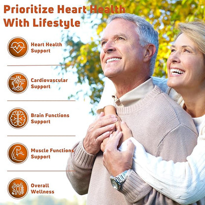 Omega 3 Fish Oil 2000mg. Fish Oil Omega 3 Supplements to Support Heart Health, Brain Functions and Cardiovascular System - Non-GMO, Gluten-Free & Keto-Friendly - 60 Servings, 120 Softgels