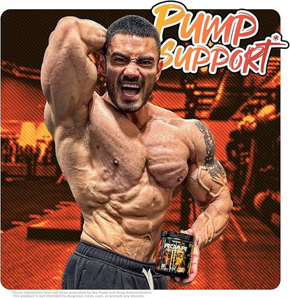 Rule 1 R1 Roar - Pre-Workout Powder with Creatine, Beta-Alanine, Citrulline, Electrolytes & Caffeine (30 Servings, Peach Mango)