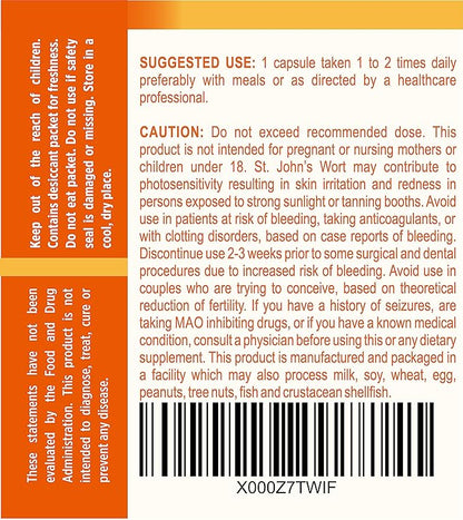 Natures Wellness Brain Booster | Natural Cognitive Enhancer for Increased Focus, Memory and Mental Clarity | Nootropics Brain Supplement | DMAE, Rhodiola Rosea Extract, Bacopa Monnieri, Ginkgo Biloba