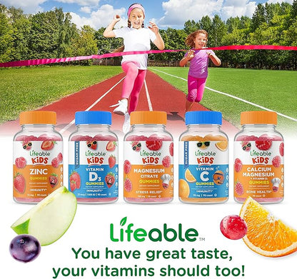 Lifeable Multivitamin Kids + Iron & Vitamin C Kids, Gummies Bundle - Great Tasting, Vitamin Supplement, Gluten Free, GMO Free, Chewable Gummy